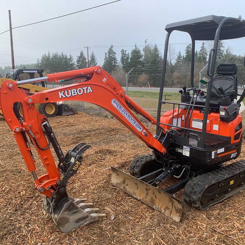 प्रयोग गरिएको Rxcavator Kubota KX155 उत्खनन